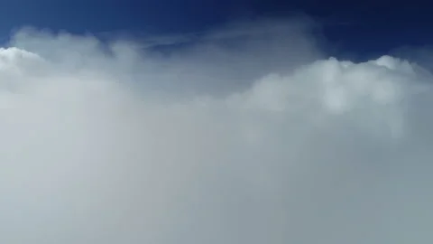 Flying above the clouds Stock Footage 102846246