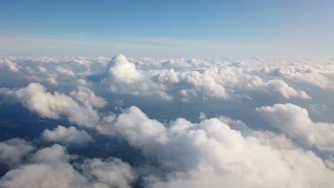 Flying above the clouds. Stock-Footage 122387731