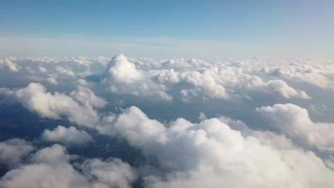 Flying above the clouds. Stock Footage