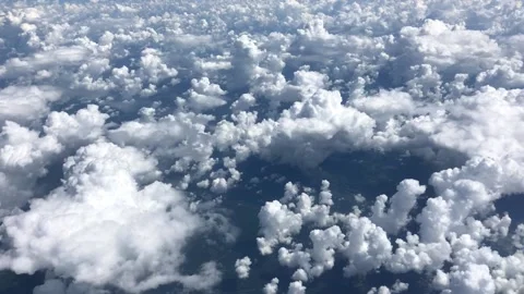 Flying above Clouds 動画素材 136433259