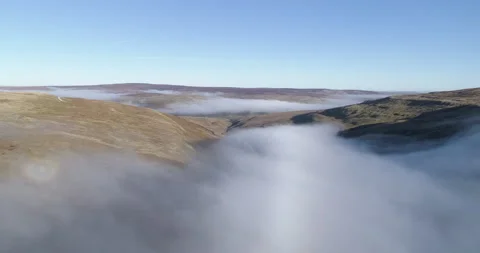 Flying above clouds Stock Footage 187756706