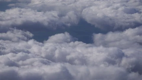 Flying above the clouds Video stock 205118138