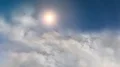 Flying above clouds sun aeroplane airplane plane float fly sky stratosphere 4k 4k or 4k+ Resolution