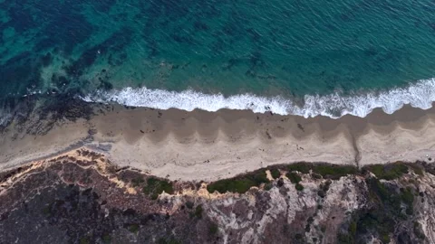 Flying Above the Coast Stock-Footage 340579343