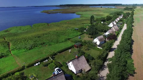 Flying above the countryside Stock Footage 67496368