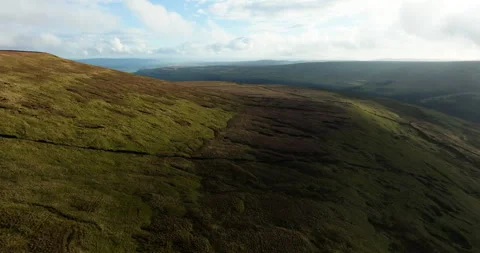 Flying above hillside Stock-Footage 330143432