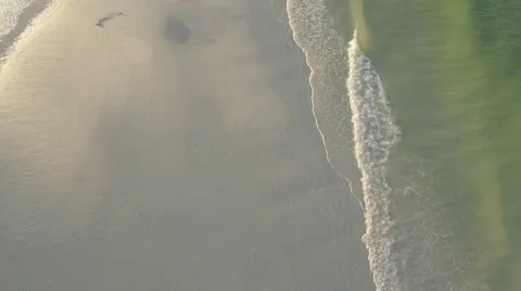 Flying Above the Ocean Stock Footage 68715265