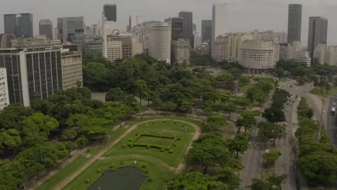 Flying above Paris Square and Gloria district urban buildings at daytime, aerial 스톡 동영상 251040468