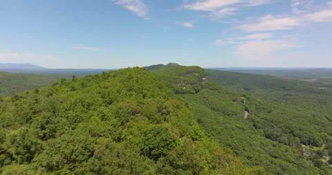 Flying Above Shawangunk Ridge Stock Footage 329848704