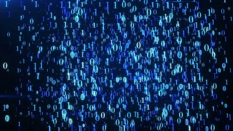 Flying into the abstract space of a binary code and connections 스톡 동영상 75967731