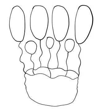 Flying in the air, flying Stock Illustration