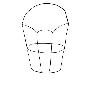 Flying in the air, flying  Stock Illustration