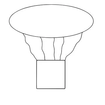 Flying in the air, flying  Stock Illustration