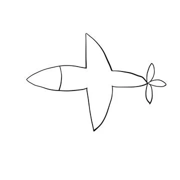 Flying in the air, flying  Stock Illustration