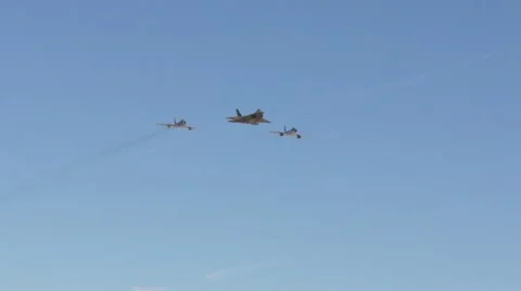 Flying aircraft Stock Footage 44418174