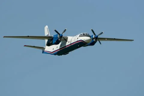 Flying aircraft Stock Photos