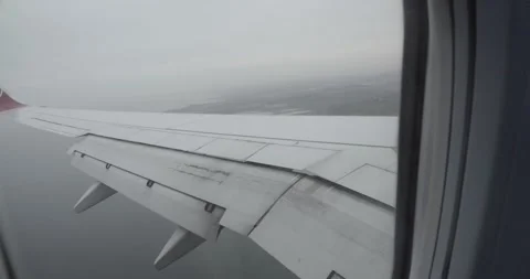 Flying airplane Stock Footage 130342420