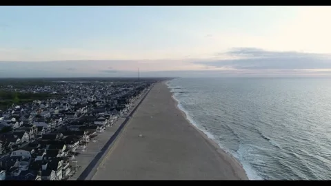Flying Along the Coastline Stock Footage 171471275