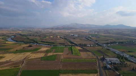 Flying Along a Train Track 動画素材 212484719