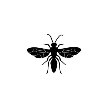Flying ant icon. Elements of world of insects icon for concept and web apps 스톡 일러스트