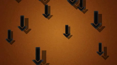 Flying arrows. Looping. Alpha channel is included. Stock Footage 51445826