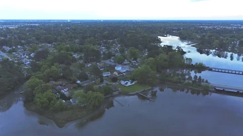 Flying away from bridges Stock Footage 106723960