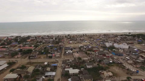 Flying away from the Coast at Canoa Video stock 63436227