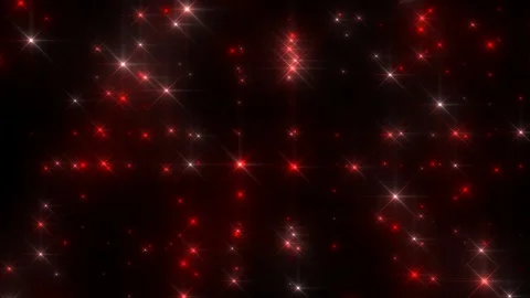 Flying Away Red Disco Star Flash Looping Background Stock Footage 127586995