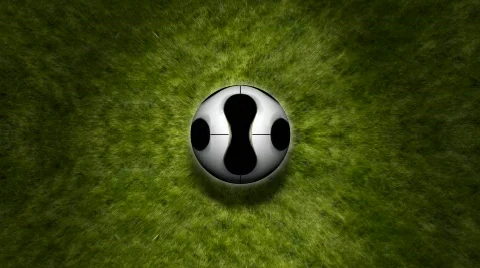 Flying ball Stock Footage 768745