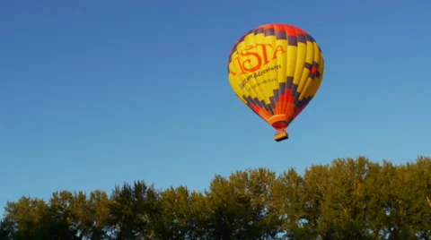 Flying balloon Stock Footage 56451071