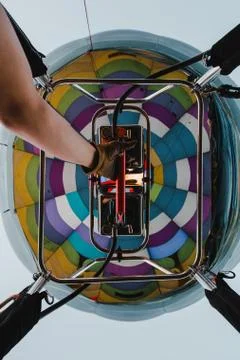 Flying Balloon Perspective Stock Photos