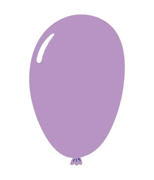 Flying balloon with string hand drawn illustration 스톡 일러스트
