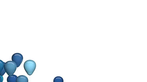 Flying up balloons 動画素材 22772492