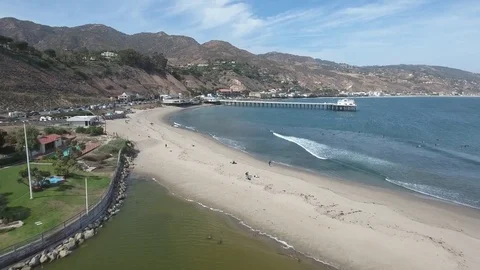 Flying on the beach Stock Footage 78068662