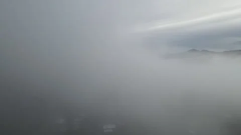 Flying between clouds Stock Footage 156302533