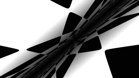 Flying Between Pair of Parallel Plane Masks Checks Video stock 139717415