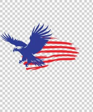 A Flying Bird Silhouette With Motion Lines wings black Stock Illustration