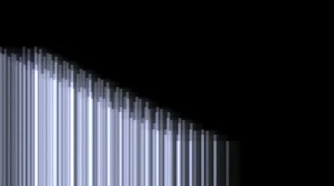 Flying Blue Bars Effect:  Looping Video stock 31821273