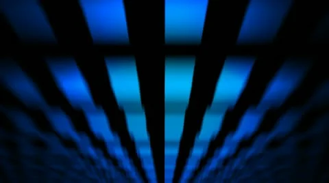 Flying blue lights Stock Footage 22325662