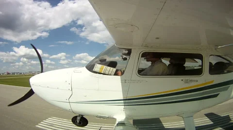 FLYING IN THE BLUE SKIES Video stock 33790087