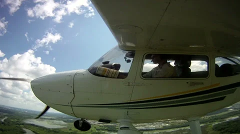 FLYING THE BLUE SKYS Stock Footage 33790543