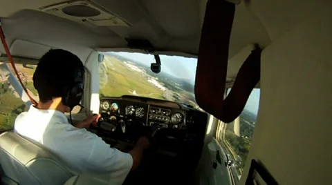 FLYING THE BLUE SKYS Video stock 33827690