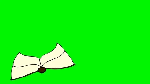 flying book slow version | Stock Video | Pond5