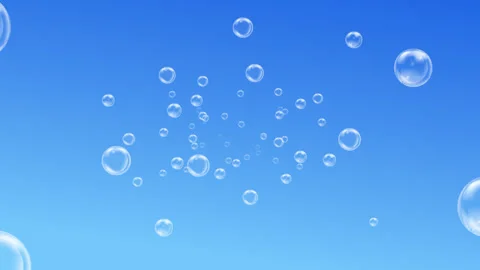 Flying Bubbles Video stock 141518161
