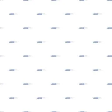 Flying bullet projectiles forming a seamless pattern Illustrazione stock