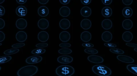 Flying business oriented words Stock Footage 58889075