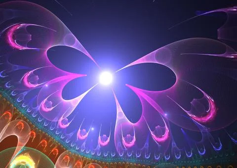Flying butterfly Stock-Illustration