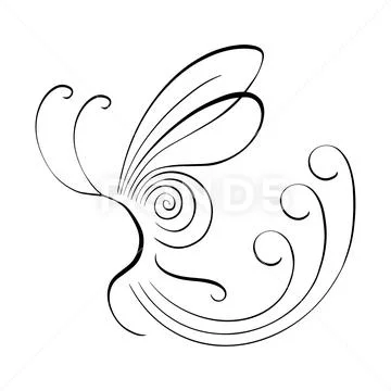 simple flying butterfly drawing - Google Search | Butterfly drawing images, Butterfly  drawing, Butterfly line drawing