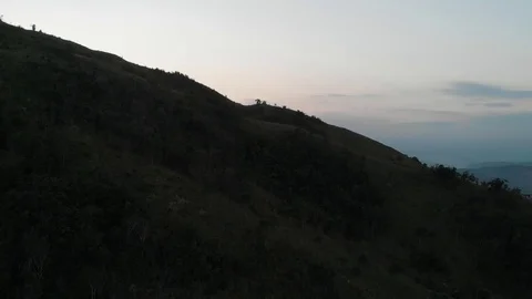 Flying camera over the mountains in Vietnam Stock Footage 115724657