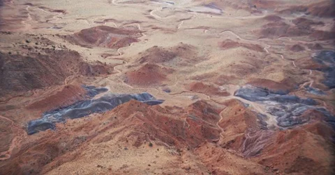 Flying Off a Cliff Stock Footage 77907215